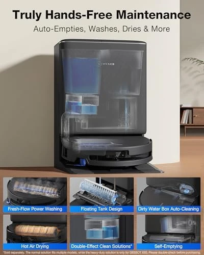 Robot Vacuum and Mop — Robot Vacuum, ECOVACS