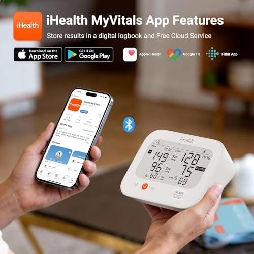 Smart Blood Pressure Monitor for Home Use — Blood Pressure Monitor, iHealth