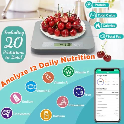 Smart Food Scale for Calorie Counting — Smart Scale, URAMAZ