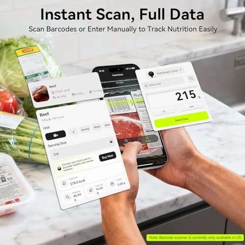 Smart Food Scale with Nutritional Calculator — Smart Scale, Ultrean
