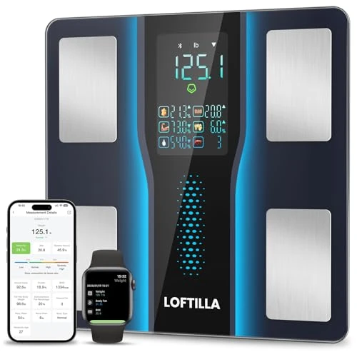 Smart Scale for Body Weight with BMI Body Fat Muscle Mass — Smart Scale, LOFTILLA