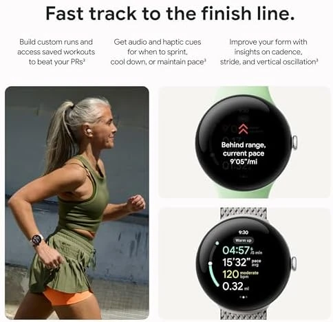 Fitness Smartwatch with 24-Hour Battery — Smart Watch, Google