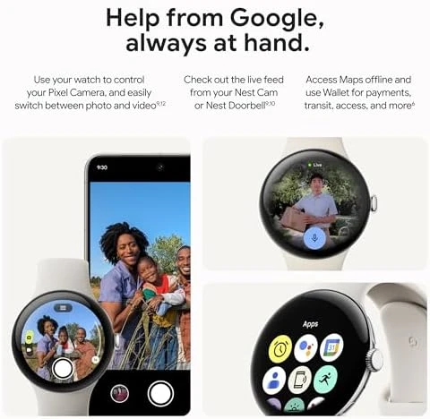 Fitness Smartwatch with 24-Hour Battery — Smart Watch, Google