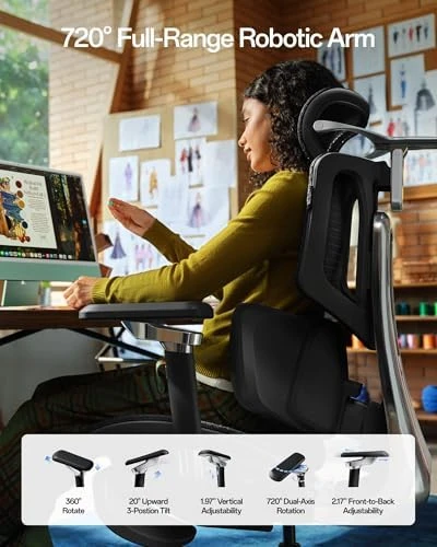 Smart Ergonomic Chair — Smart Chairs, Hbada