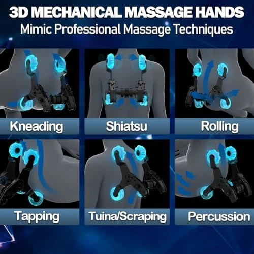 3D Massage Chair Full Body, Zero Gravity Shiatsu Massage Recliner Chair with Heat, AI Control, Body Scan and Calfrest... — Massage Chairs, KoziSense