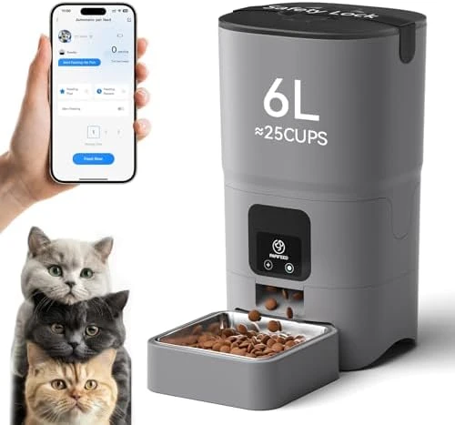 Automatic Cat Feeder — Automatic Pet Feeder, PAPIFEED