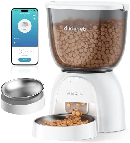 Automatic Cat Feeder — Automatic Pet Feeder, DUDUPET