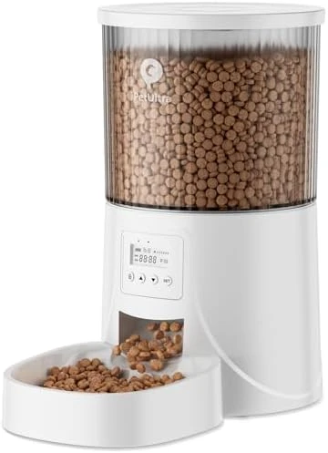 Automatic Pet Feeder with Timer and Dual Power — Automatic Pet Feeder, PETULTRA