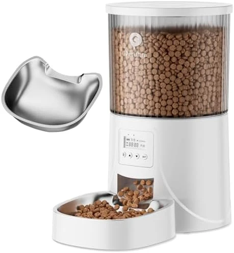 Automatic Pet Feeder with Timer and Dual Power — Automatic Pet Feeder, PETULTRA