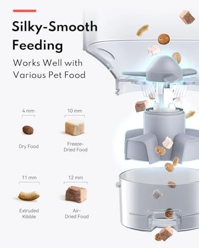 Automatic Pet Feeder with WiFi and Bluetooth App Control — Automatic Pet Feeder, HomeRunPet