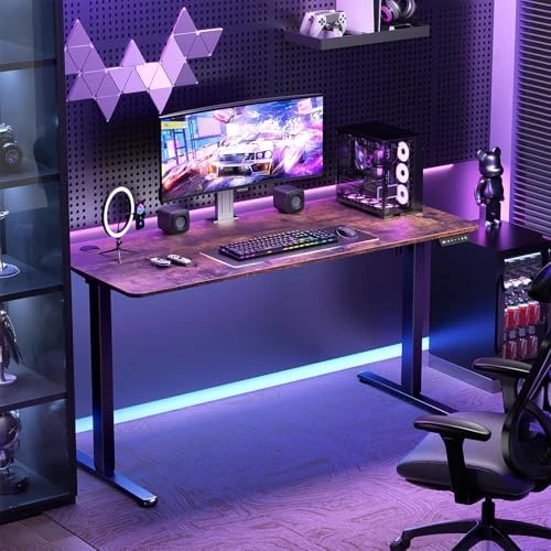 Electric Standing Desk Adjustable Height, Ergonomic Sit Stand Computer Desk — Standing Desk, VVENACE