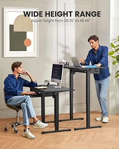 Electric Standing Desk with Keyboard Tray — Standing Desk, ErGear