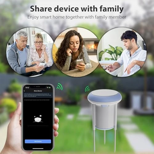 Smart Soil Sensor with APP Monitoring — Soil Moisture Sensor, YUEHISY