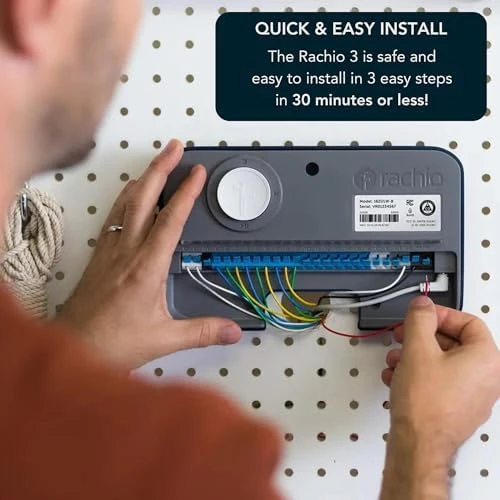 Smart Sprinkler Controller Bundle with Outdoor Enclosure — Irrigation System, Rachio