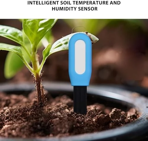 Soil Temperature and Humidity Sensor with Auto Watering — Soil Moisture Sensor, Generic