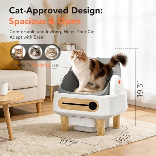 Automatic Cat Litter Box Self Cleaning — Self-Cleaning Litter Box, RPZ