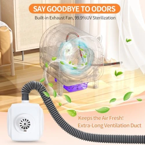 Automatic Cat Litter Box — Self-Cleaning Litter Box, BEAUTIFUL HYDRATION