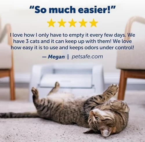 Clumping Self-Cleaning Litter Box with Health Counter — Self-Cleaning Litter Box, PetSafe