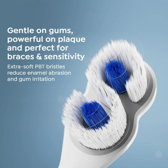 Electric Toothbrush with Dual Sonic Modes and Pressure Sensor — Electric Toothbrush, SuperMouth