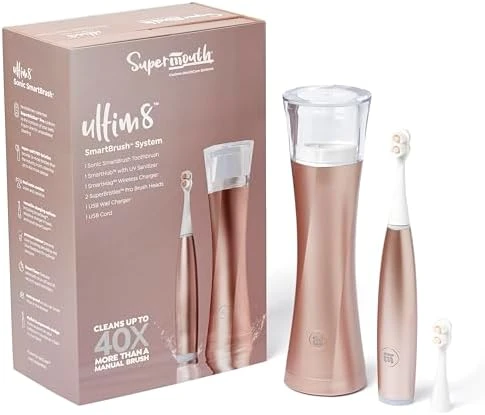 Electric Toothbrush with Dual Sonic Modes and Pressure Sensor — Electric Toothbrush, SuperMouth