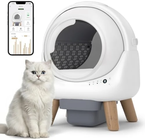 Self Cleaning Litter Box with App Control — Self-Cleaning Litter Box, Heldenrol