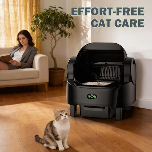 Self Cleaning Litter Box — Self-Cleaning Litter Box, MKHRT