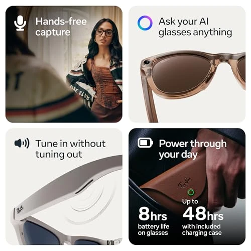 Smart AI Glasses — Smart Glasses, Ray-Ban