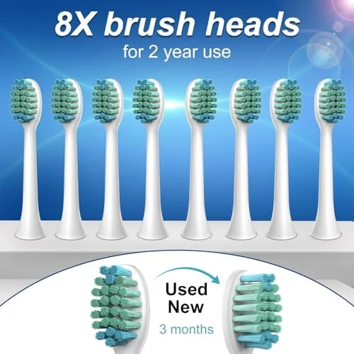 Waterproof Sonic Electric Toothbrush for Adults — Electric Toothbrush, IYGLKD