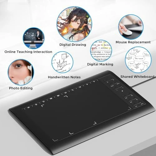 Graphic Drawing Tablet with Ergonomic Stand — Drawing Tablet, ienRon