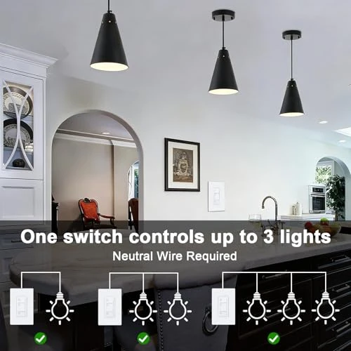 Smart Light Switch 3 Gang — Smart Switch, GREENBELL