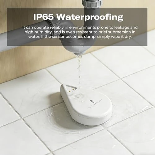 Smart Water Leak Sensor — Water Shut Off Valve, THIRDREALITY