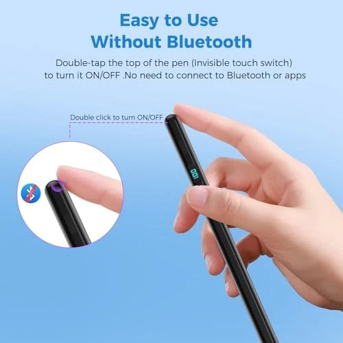 Stylus Pencil with Magnetic Attachment and Tilt Sensitivity — Drawing Tablet, Haroo