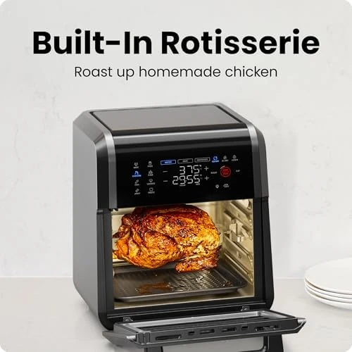12-Quart 5-in-1 Air Fryer Oven with Digital Timer and Touchscreen — Air Fryer, Chefman