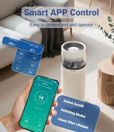 2 in 1 Air Purifier with Humidifier — Air Purifier, AUPU