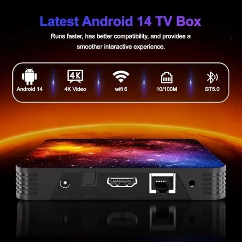 Android TV Box — Smart TV, RINGREAT