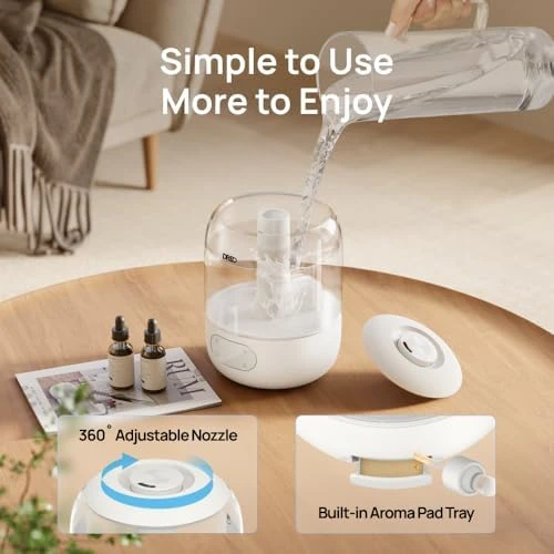 Cool Mist Ultrasonic Humidifier — Humidifier, Dreo