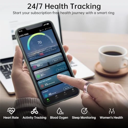 Fitness Tracker Ring — Smart Ring, VAMOTRA