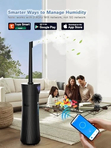 Large Room Ultrasonic Cool Mist Humidifier — Humidifier, MONISEN