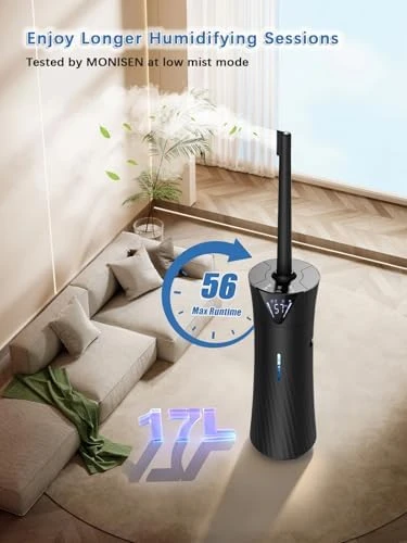 Large Room Ultrasonic Cool Mist Humidifier — Humidifier, MONISEN