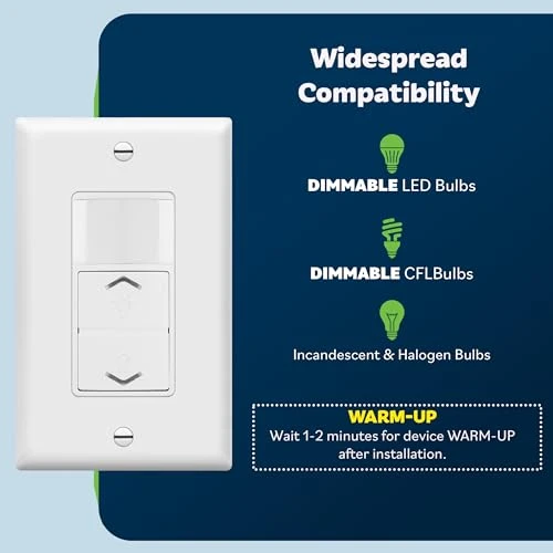 Motion Sensor Light Switch Dimmer — Smart Switch, TOPGREENER