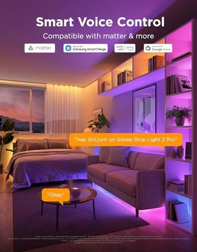 RGBWWIC Strip Light 2 Pro with Matter — LED Strip Lights, Govee