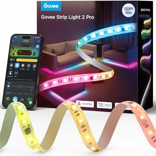 RGBWWIC Strip Light 2 Pro with Matter — LED Strip Lights, Govee