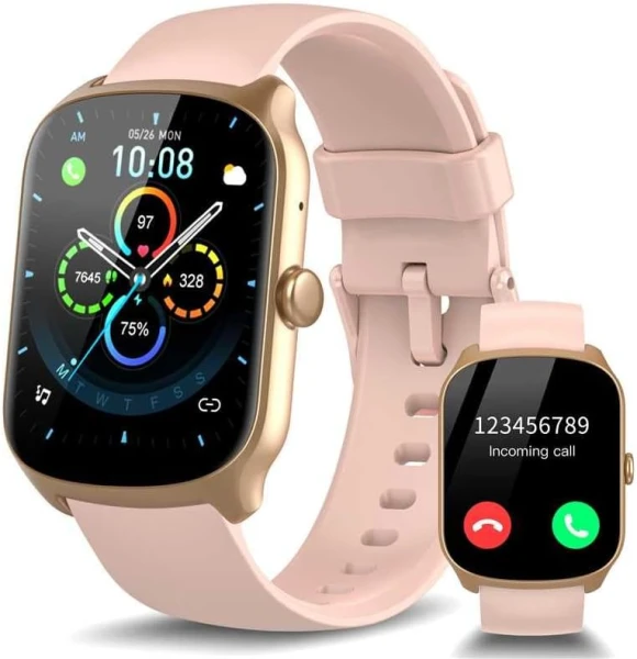 Smart Watch with Curved Screen, Fitness Tracker, Heart Rate Monitor — Fitness Tracker, STECEi