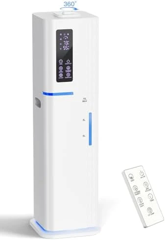 Top Fill Quiet Ultrasonic Cool Mist Humidifier — Humidifier, Zeova