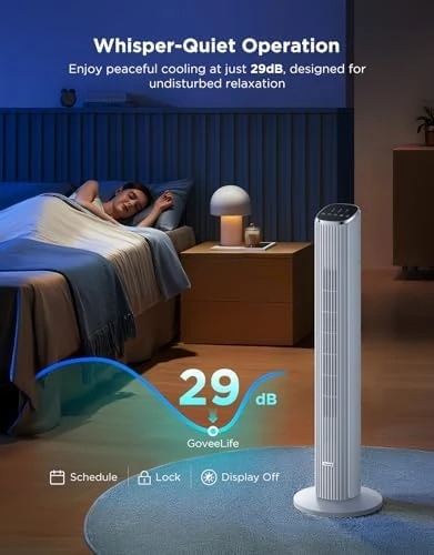 White Tower Fan — Smart Fan, GoveeLife