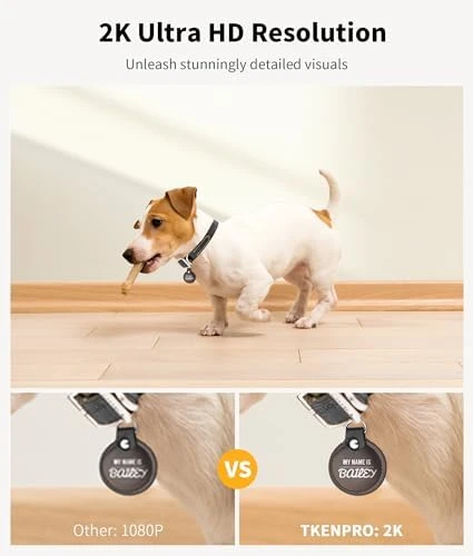 Cat Camera Treat Dispenser with AI Photo Album — Automatic Pet Feeder, TKENPRO