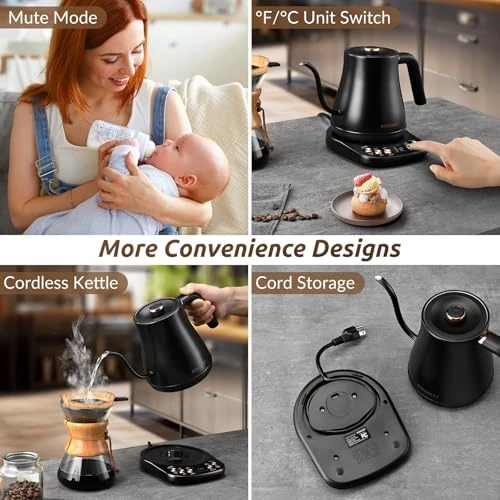 Electric Gooseneck Kettle — Electric Kettle, RONGBEST