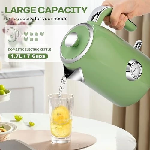 Electric Kettle with Temperature Gauge — Electric Kettle, Pukomc