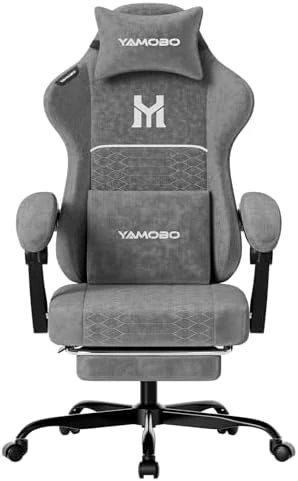 Gaming Chair with Footrest — Smart Chairs, YAMOBO