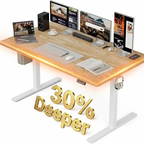 Large Electric Standing Desk — Standing Desk, Grandder